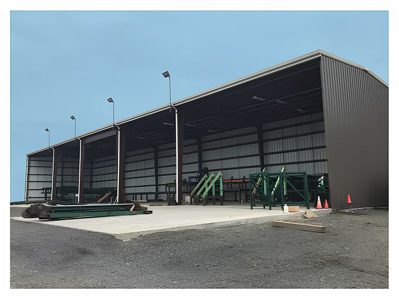 Steel Framed Agricultural Building